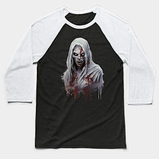 Creepy Zombie Baseball T-Shirt